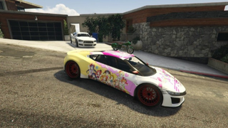 Illustration for article titled Grand Theft Auto V Characters Modded Into Anime Nerds